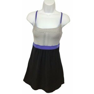 Lucy Lucypower Striped Loose Tank Top Sz S